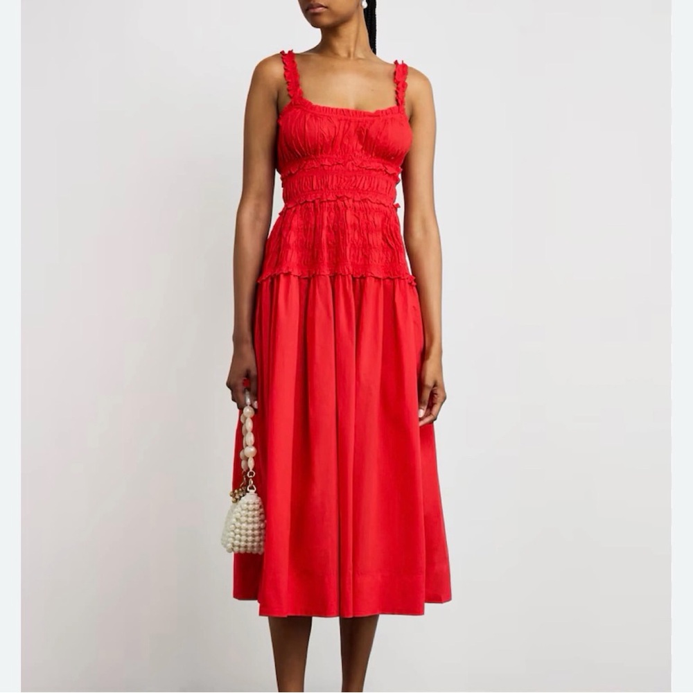 Doen | Dresses | Doen Marianne Dress In Carmine